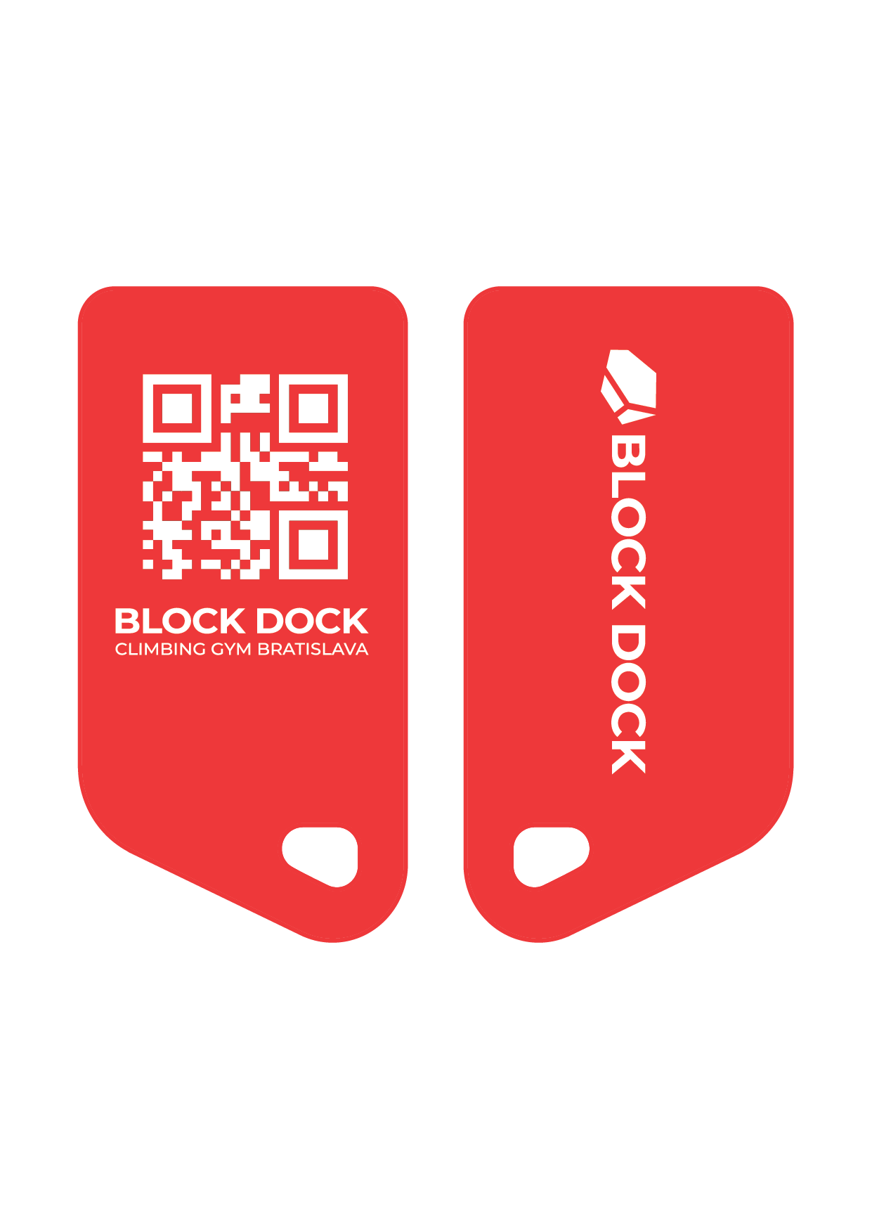 karticka pre lezecku stenu block dock s ktorou sa zakaznik prihlasi