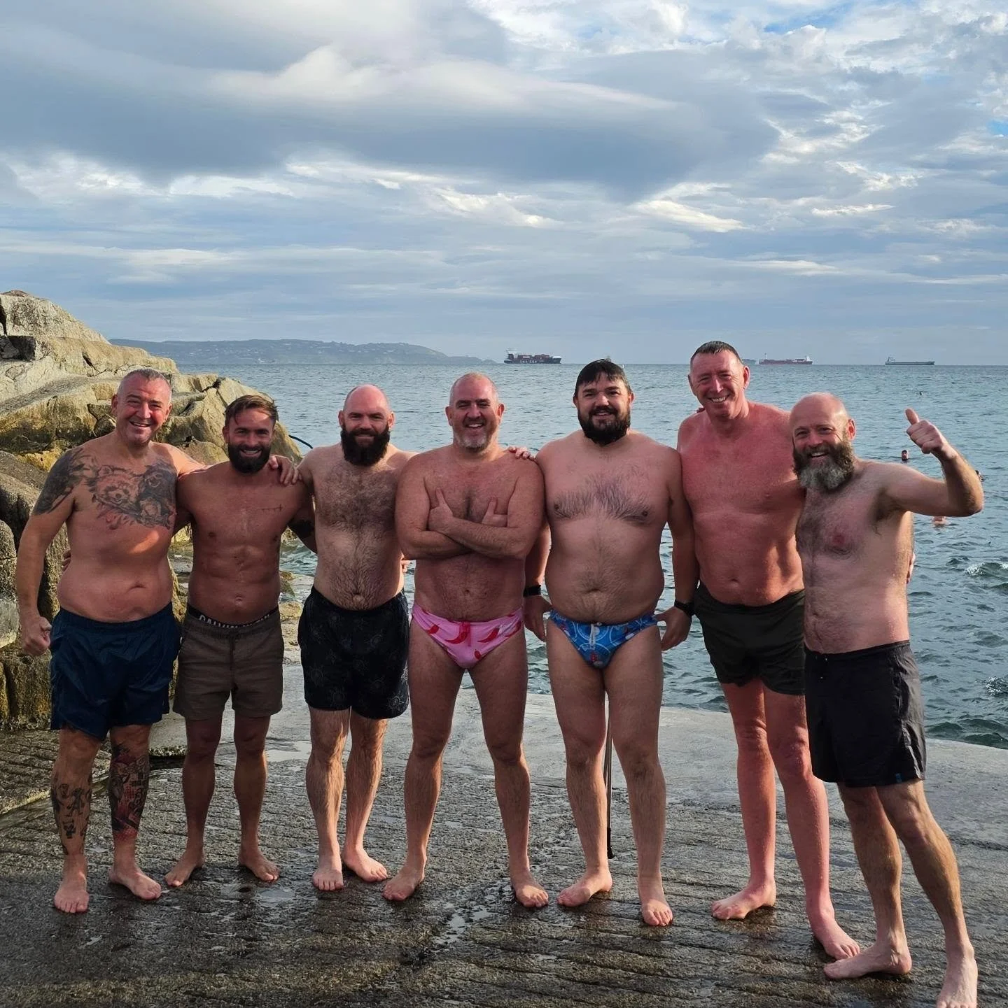 Sunday sorted with a dip, chats, sauna and breakfast..

We hope to see you at the 40ft tomorrow night, 7pm