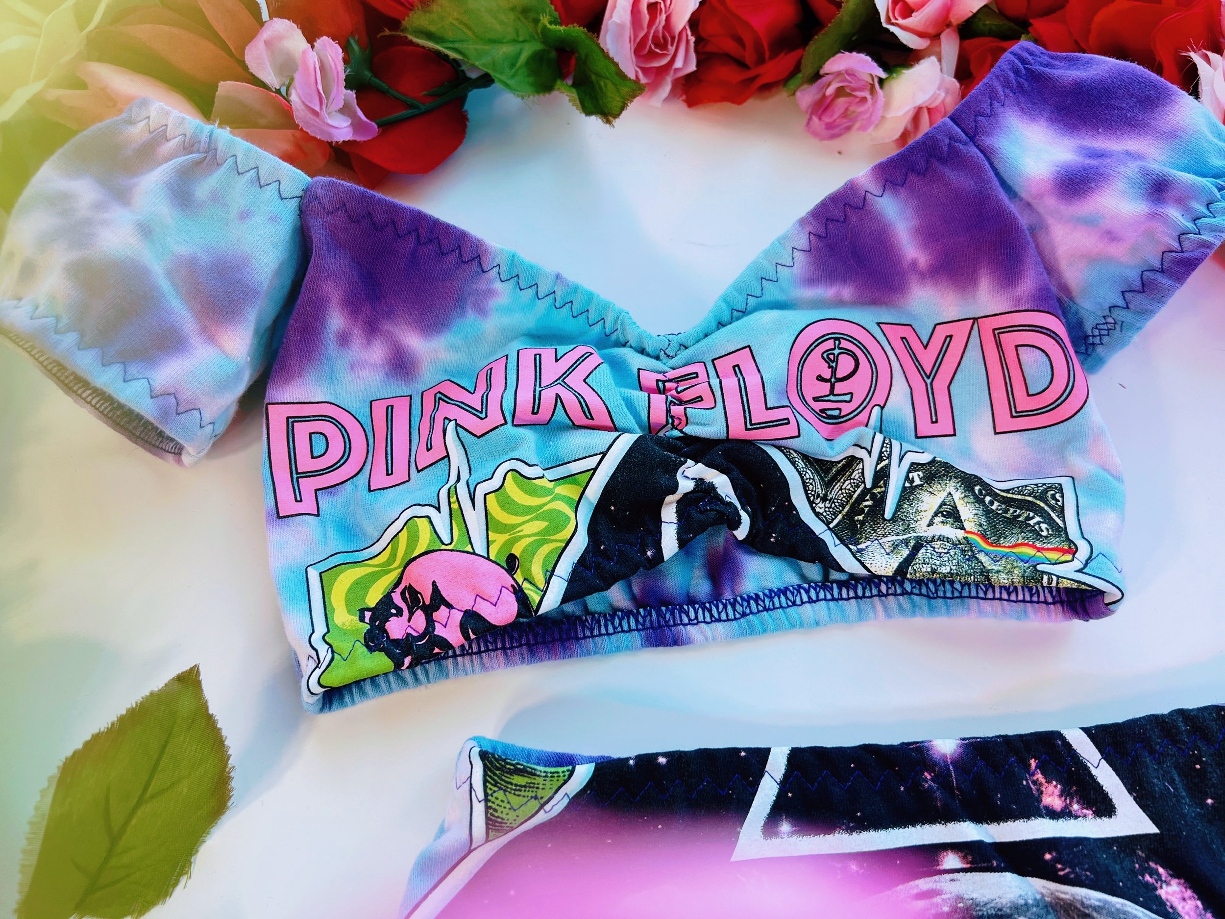 Alexandrea Anissa Pink Floyd T-Shirt Lingerie Set