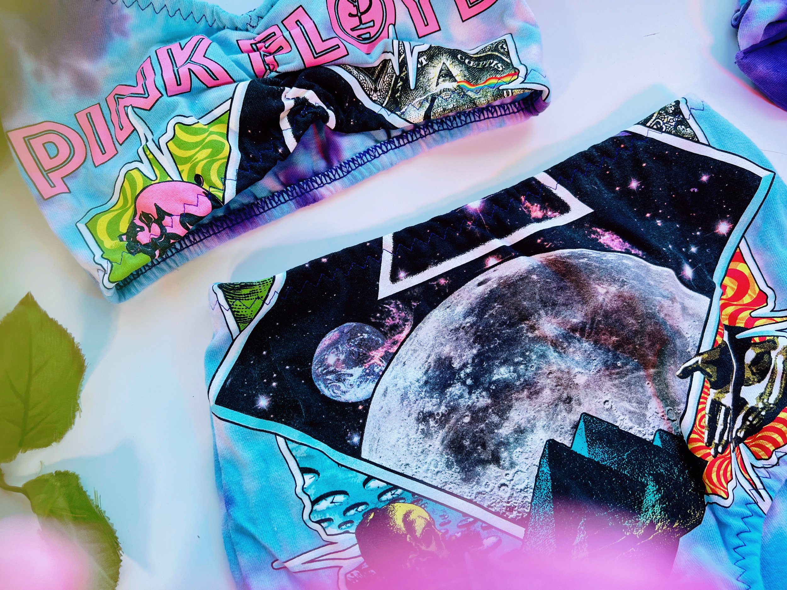Alexandrea Anissa Pink Floyd T-Shirt Lingerie Set