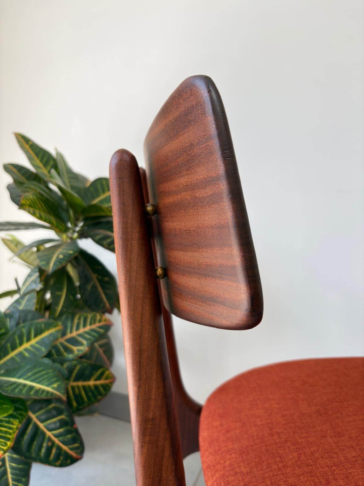 Vintage Teakhouten Eetkamerstoelen TopForm