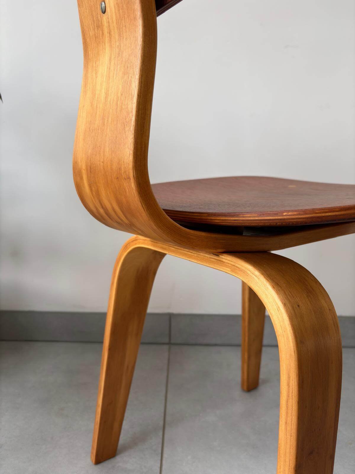 Set Vintage Pastoe SB02 Eetkamerstoelen Cees Braakman