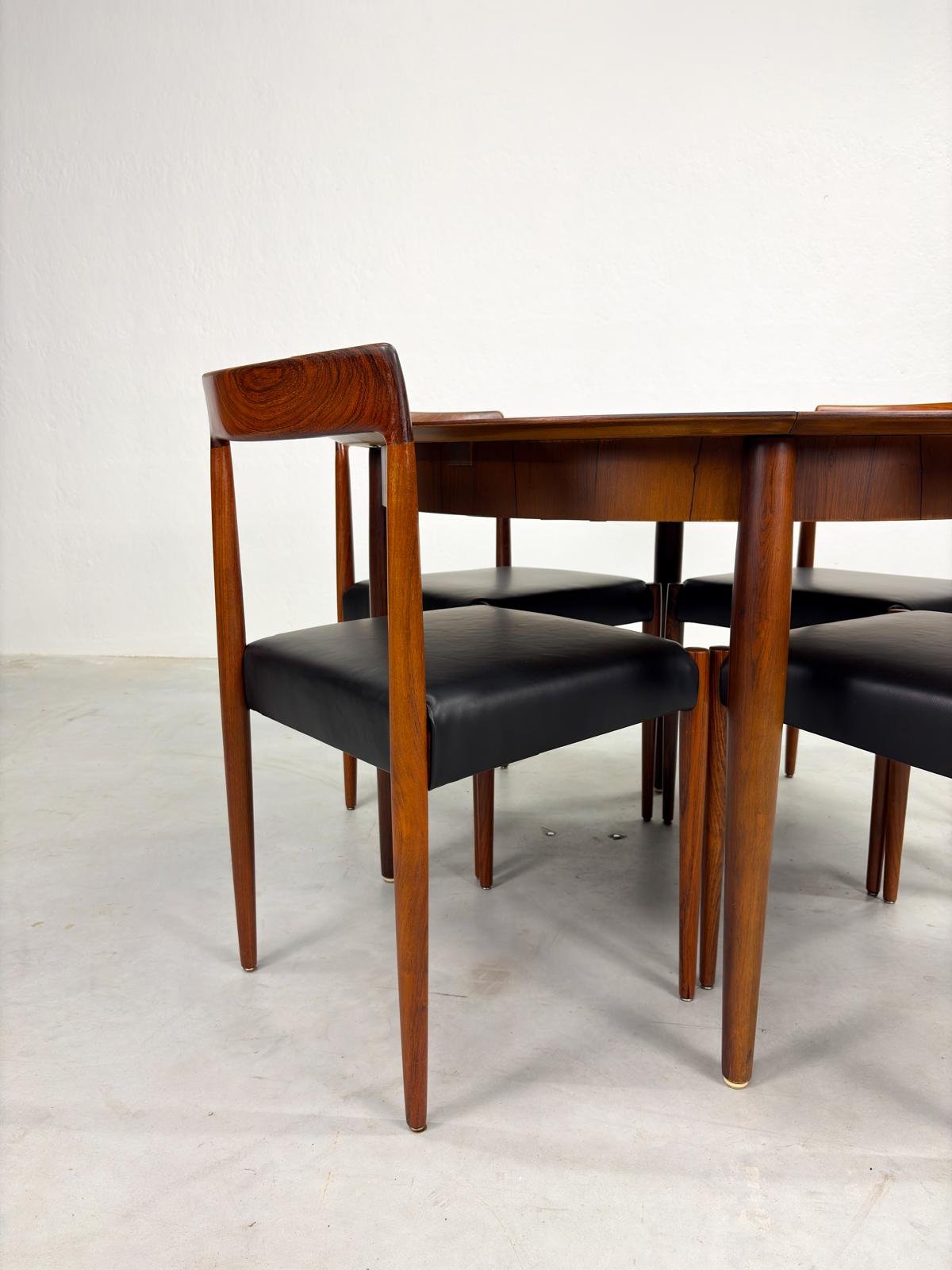 Mid-century Palissander Eetkamerset van Lübke (2).jpeg