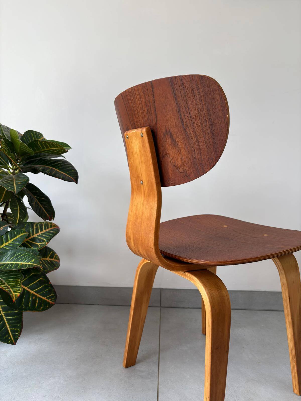 Set Vintage Pastoe SB02 Eetkamerstoelen Cees Braakman