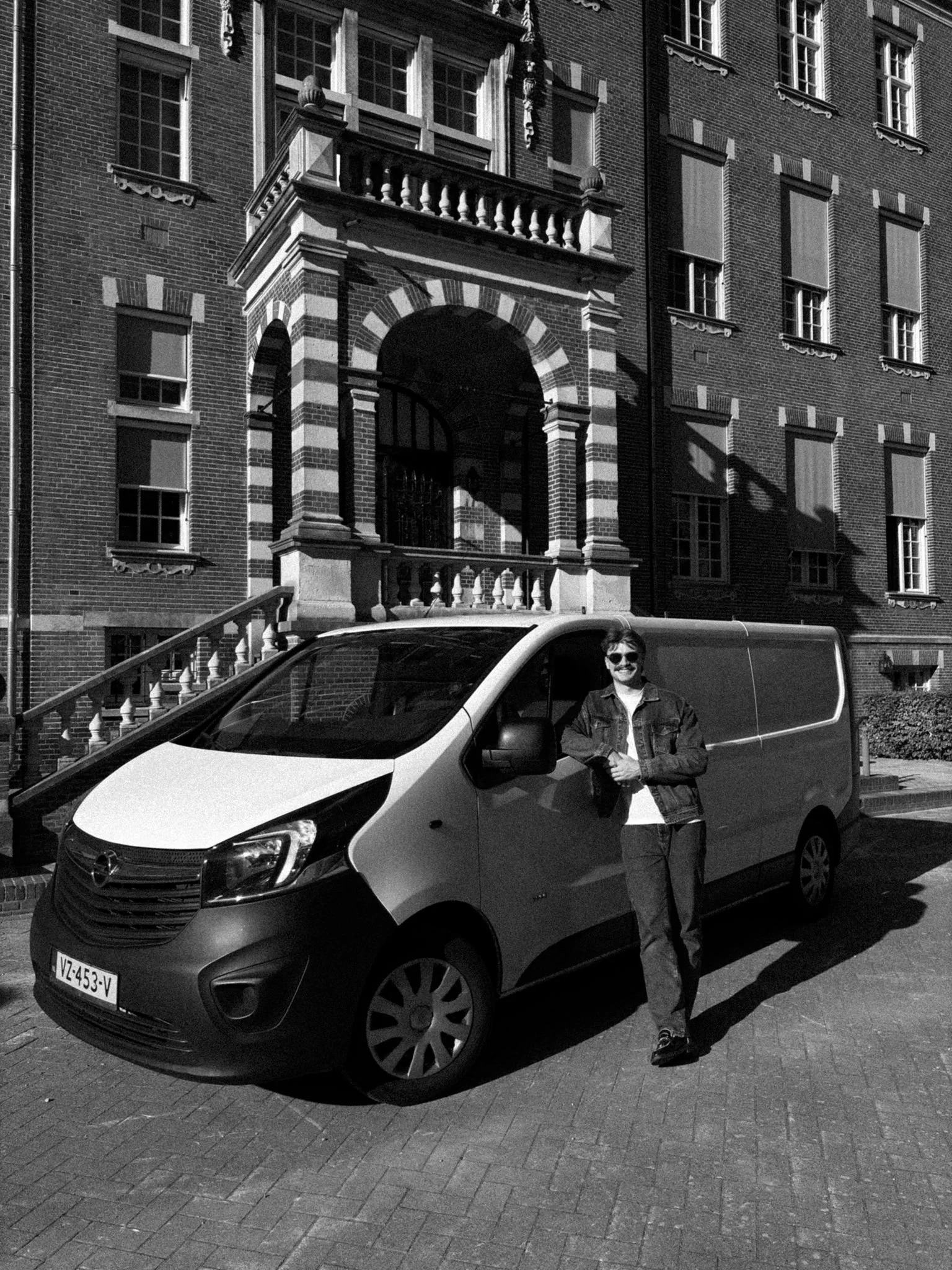 In de tijd bezorging