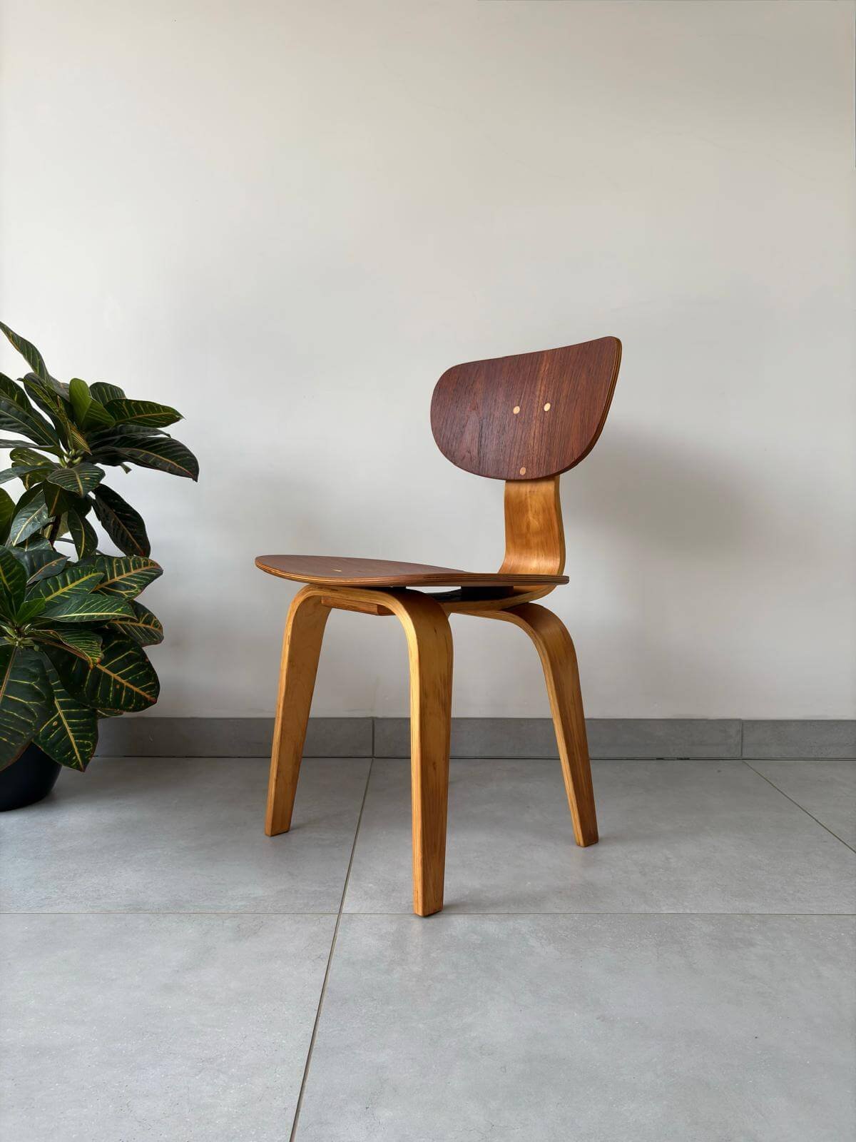 Set Vintage Pastoe SB02 Eetkamerstoelen Cees Braakman