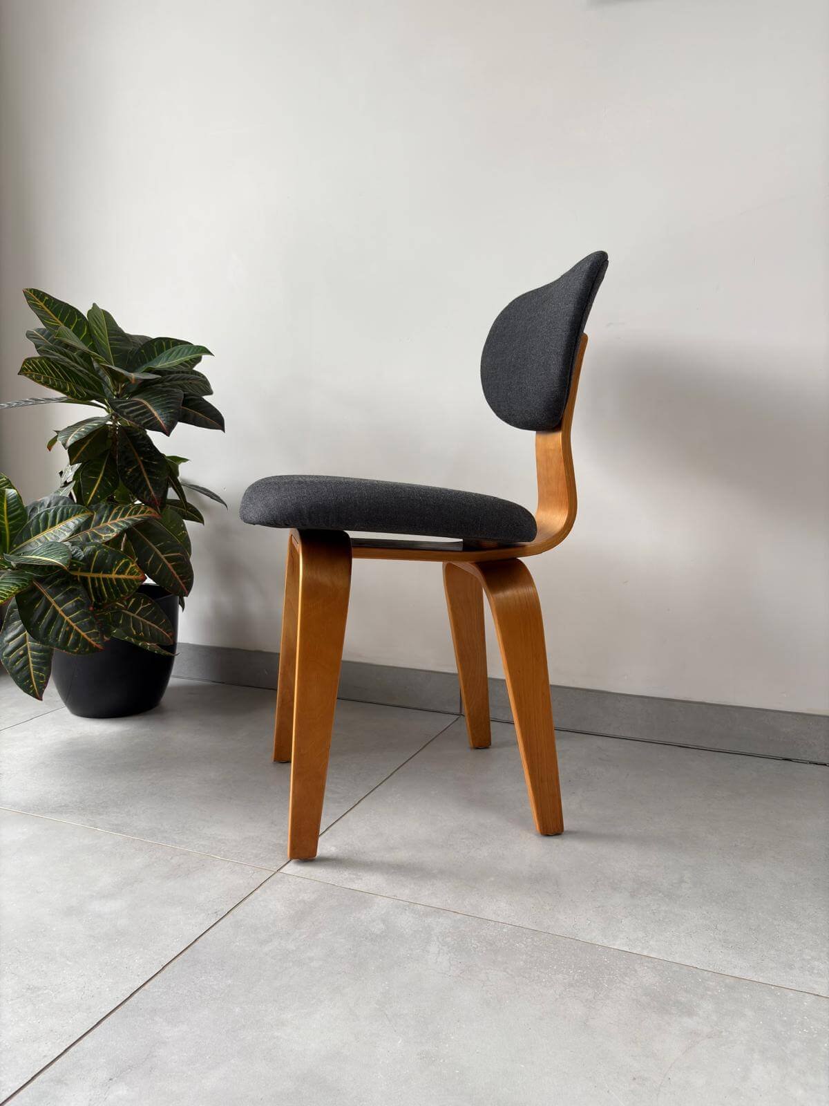 Set Vintage Eetkamerstoelen Pastoe SB03 Kvadrat