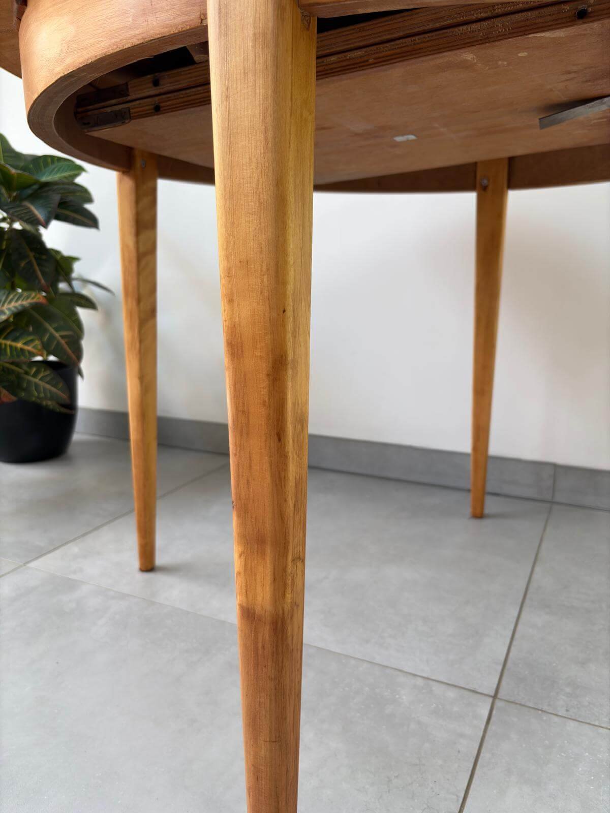 Vintage Uitschuifbare Eettafel Pastoe TB35