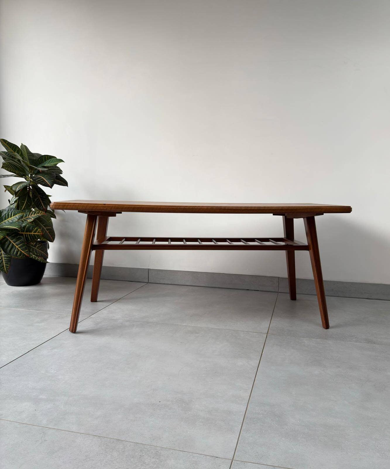 Vintage Salontafel Deens Design Teakhout
