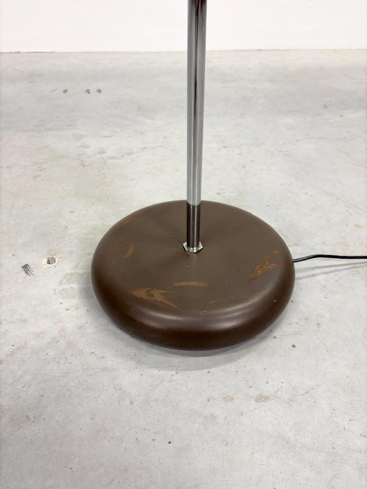 Mid-century Mushroom Arc Vloerlamp van Dijkstra (4).jpeg