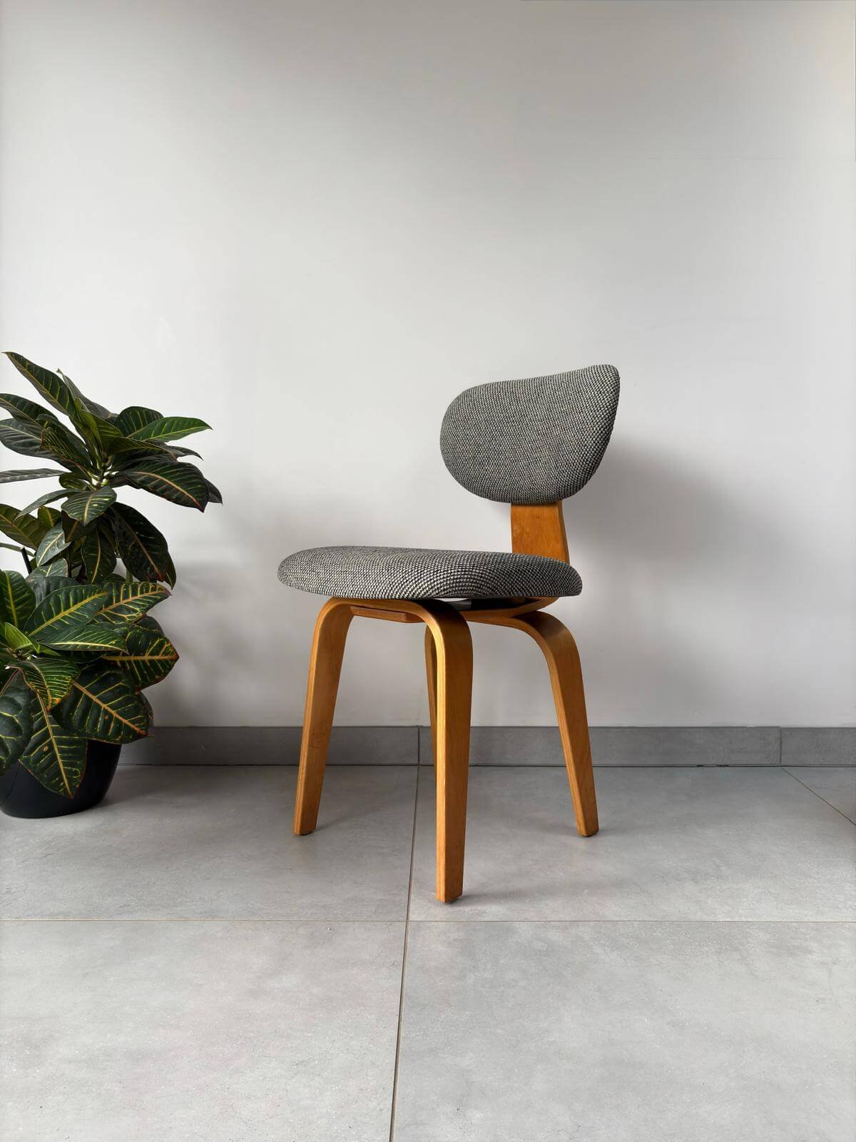 Set Vintage Eetkamerstoelen Pastoe SB03 Kvadrat