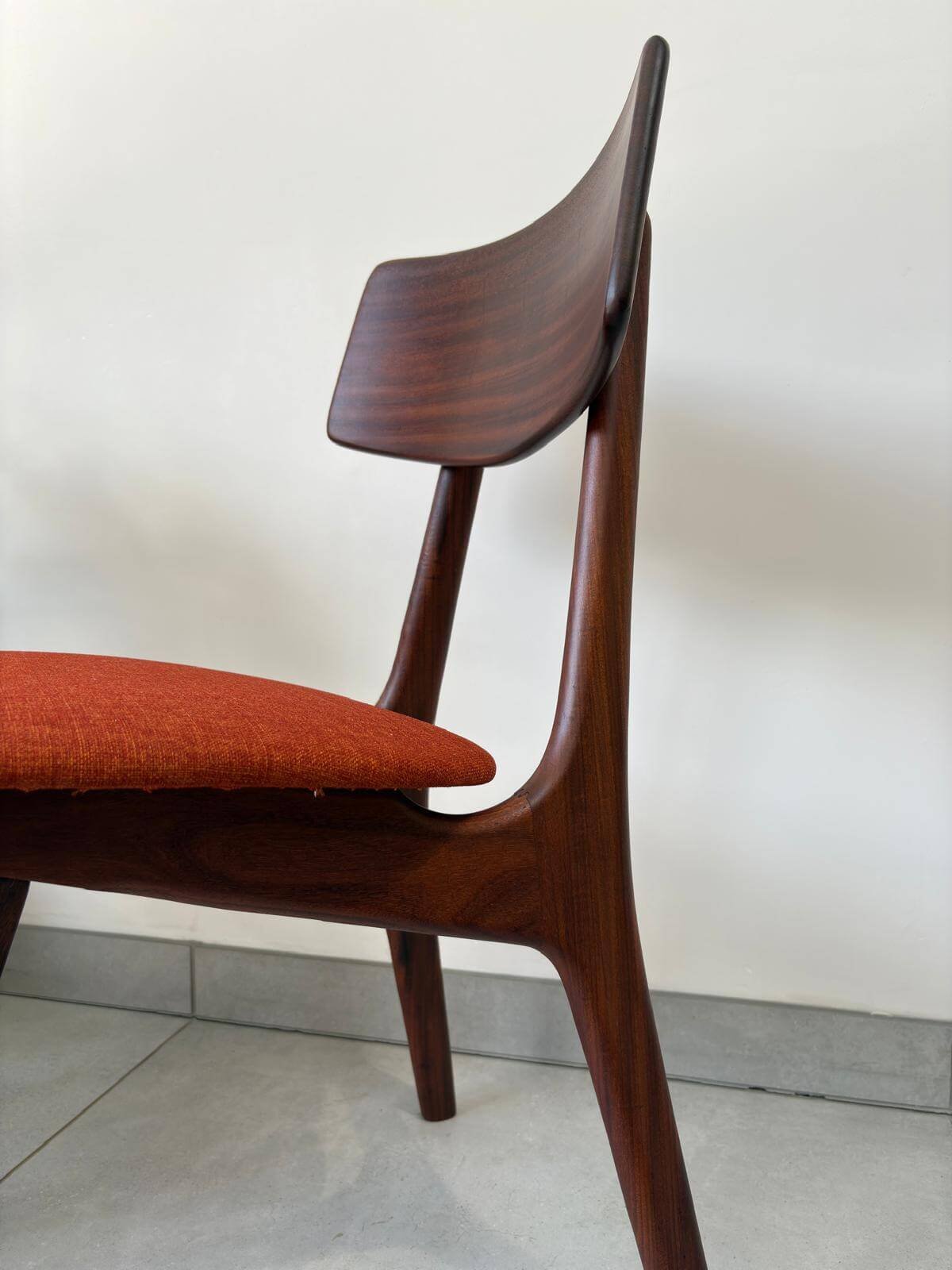 Vintage Teakhouten Eetkamerstoelen TopForm