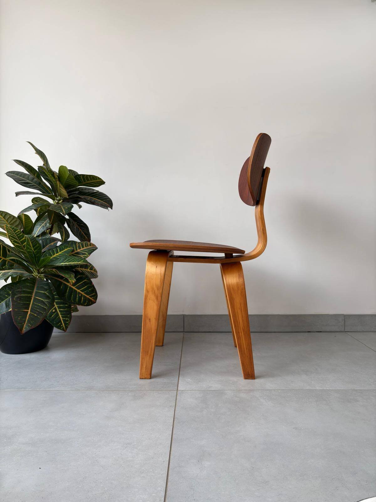 Set Vintage Pastoe SB02 Eetkamerstoelen Cees Braakman