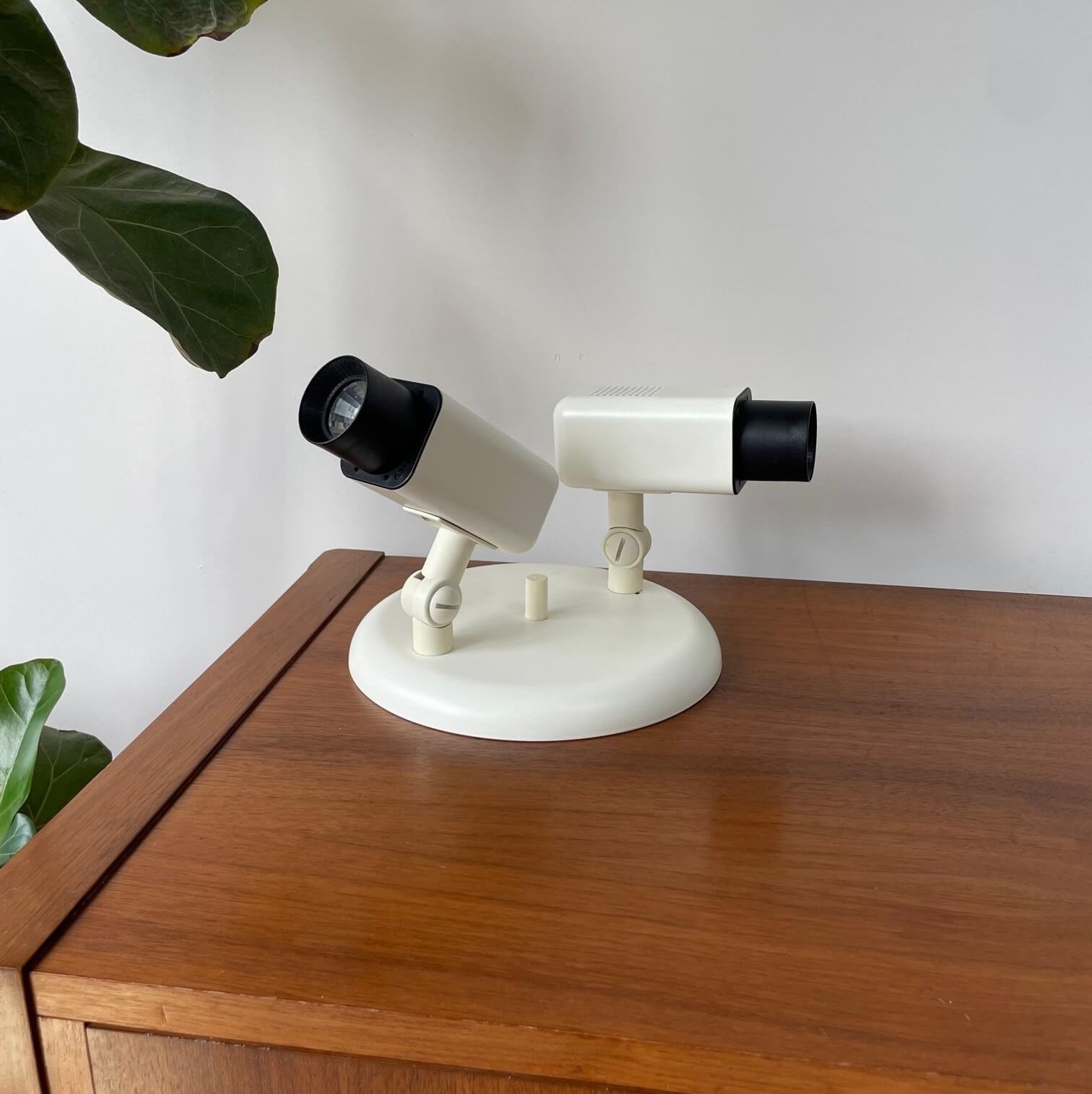 Vintage Herda Plafondlamp Bewakingscamera