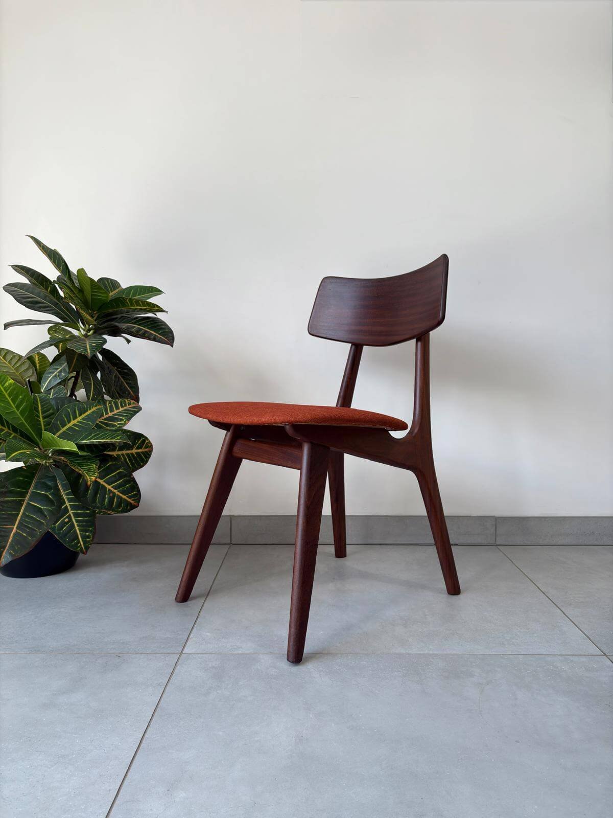 Vintage Teakhouten Eetkamerstoelen TopForm