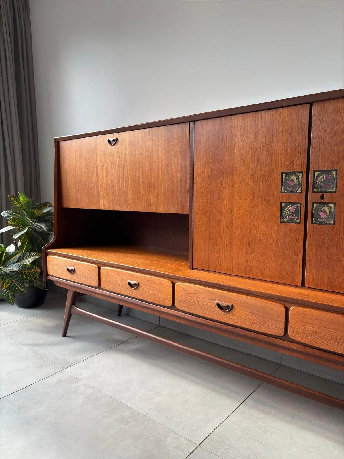 Vintage Louis van Teeffelen Dressoir Jaap Ravelli Tegels (16).jpg