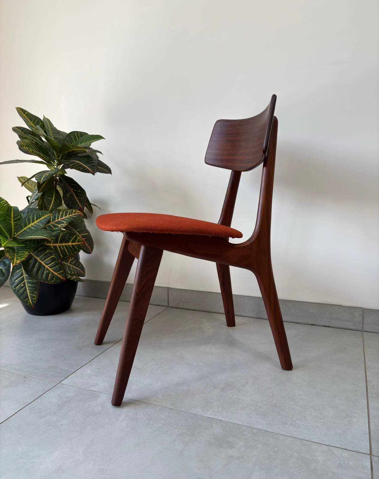 Vintage Teakhouten Eetkamerstoelen TopForm
