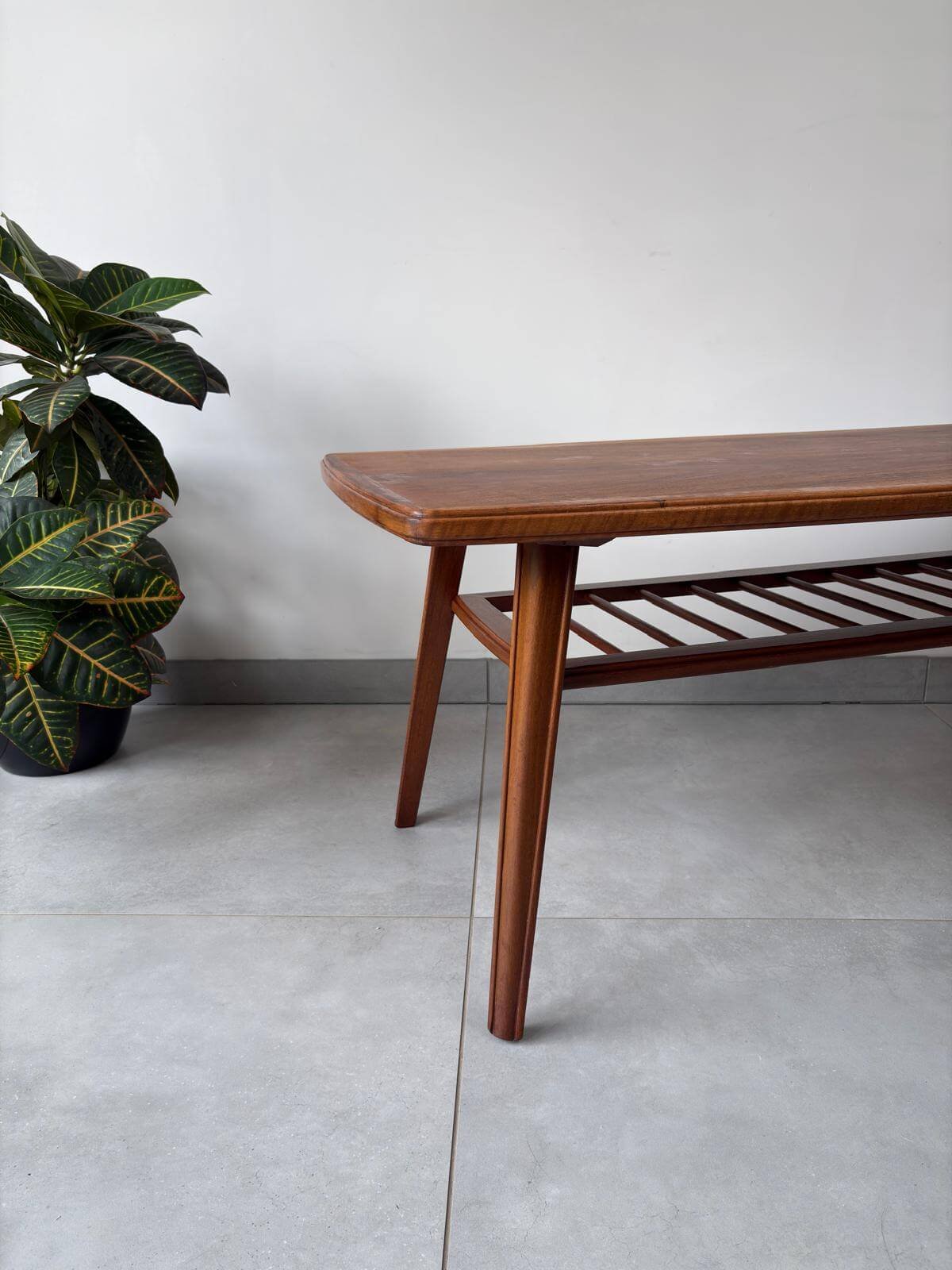 Vintage Salontafel Deens Design Teakhout