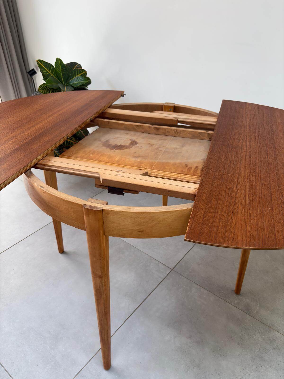 Vintage Uitschuifbare Eettafel Pastoe TB35