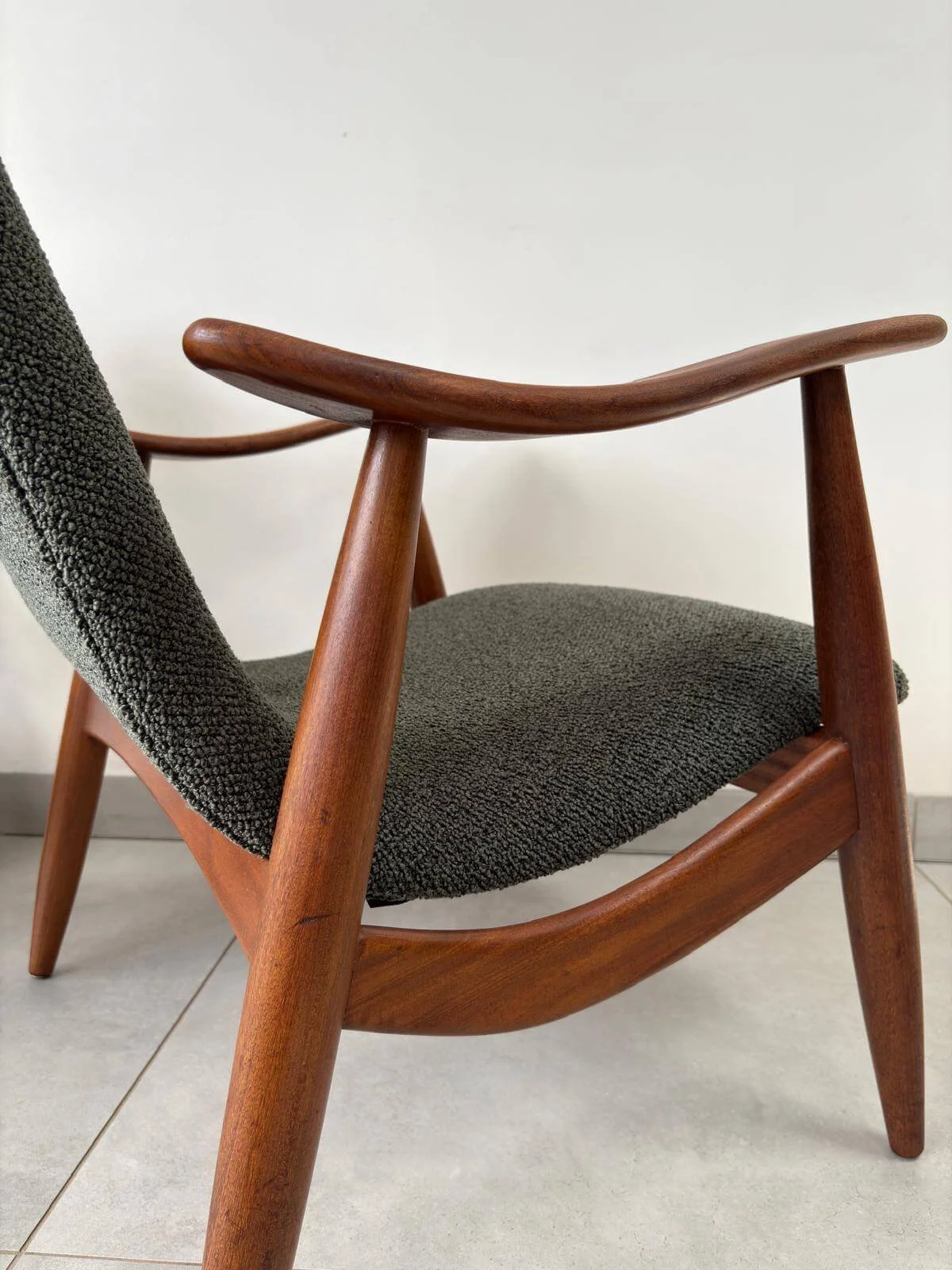 Vintage Fauteuil Louis van Teeffelen A-serie Donkergroen.jpg
