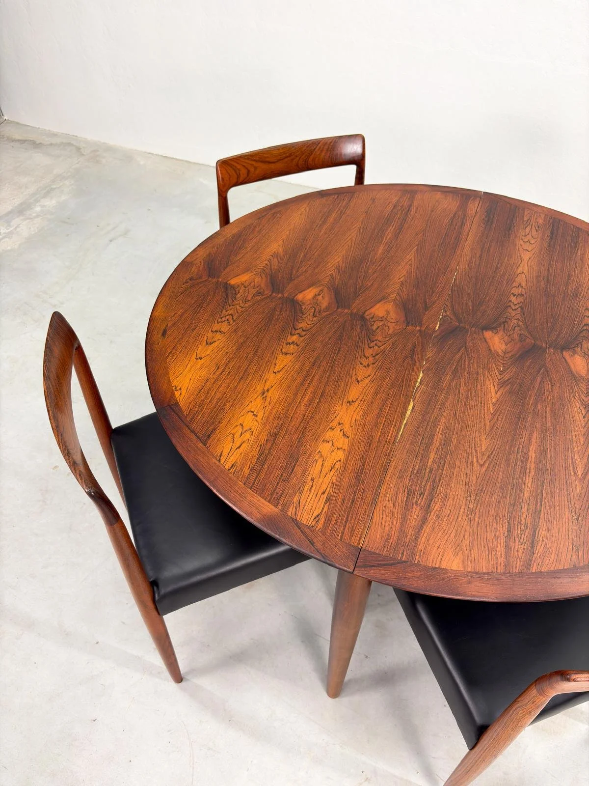 Mid-century Palissander Eetkamerset van Lübke (4).jpeg