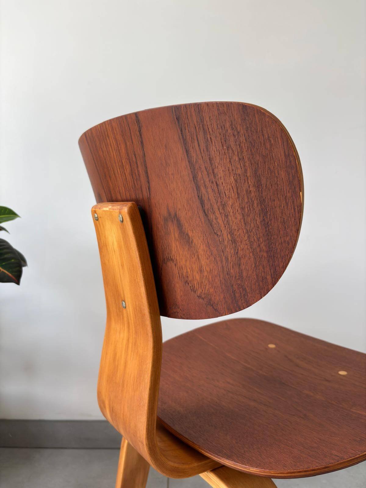 Set Vintage Pastoe SB02 Eetkamerstoelen Cees Braakman