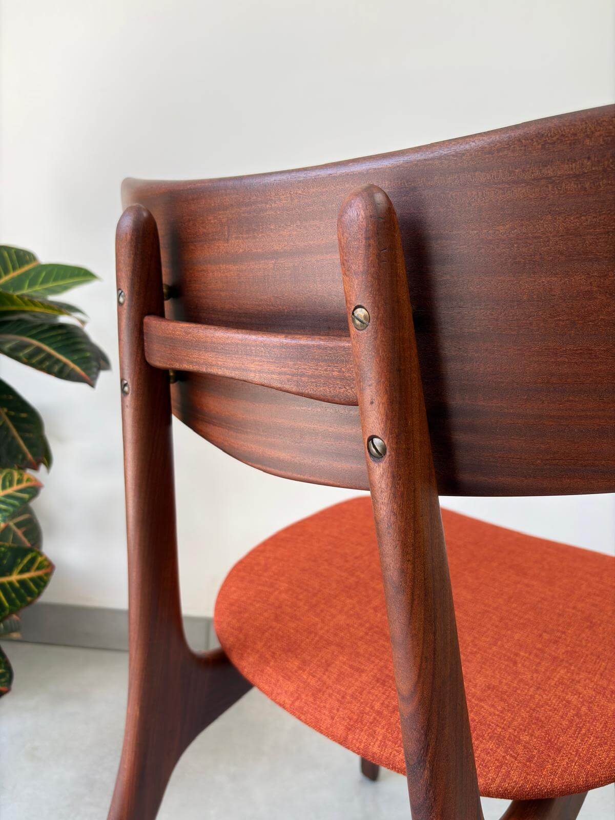 Vintage Teakhouten Eetkamerstoelen TopForm