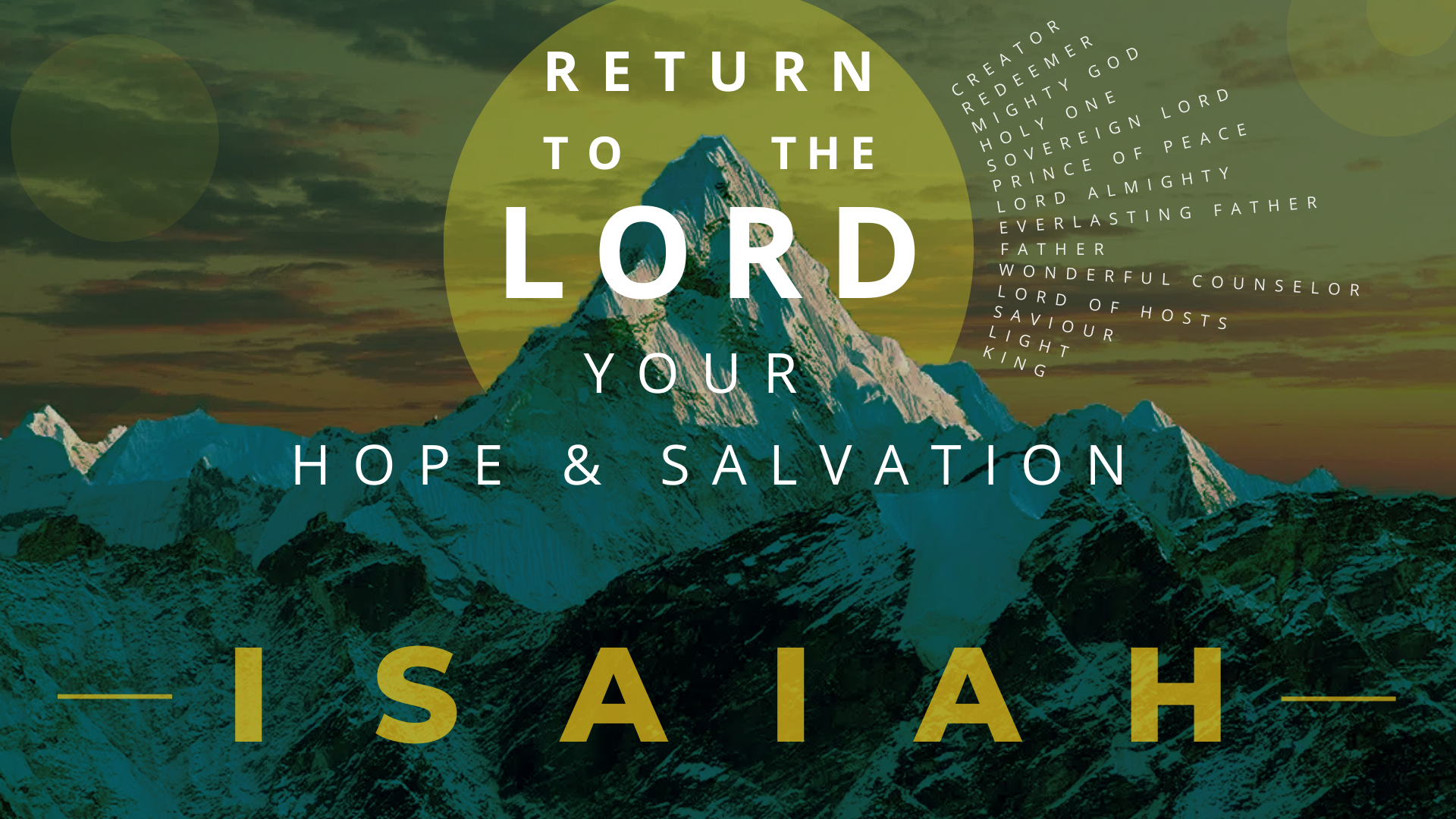 God's Comfort at Rock Bottom - Isaiah 40:1-11