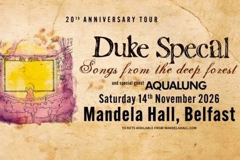 VERY FEW TICKETS LEFT FOR MANDELA HALL BELFAST SHOW!