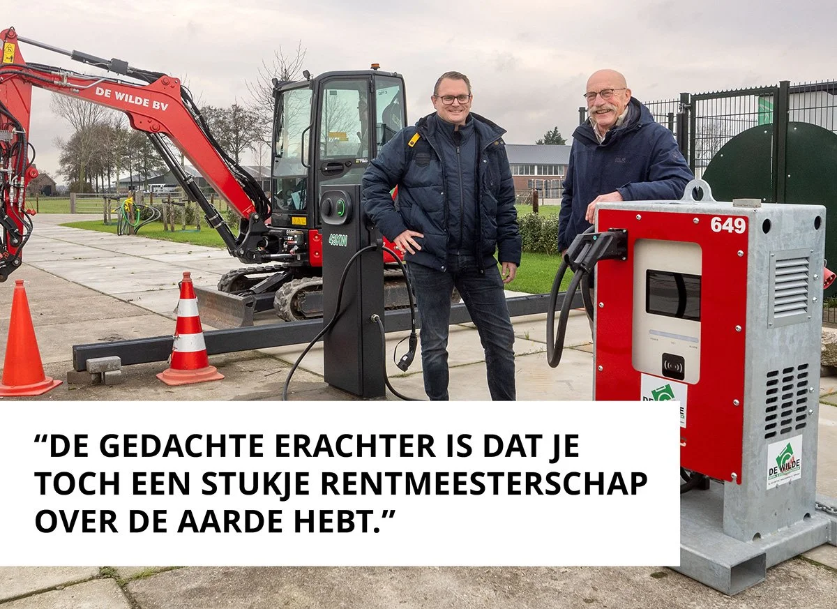 De Wilde Infra- en Cultuurtechniek schuwt geen uitdaging: de enige weg is vooruit.