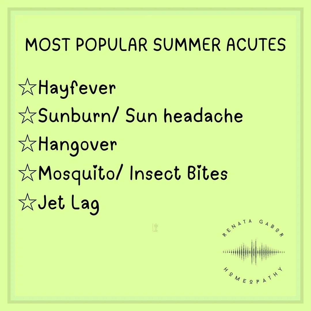 Not that I am a fun of making acute remedies. Chronic is my thing! But if you want me to turn into a summer acute factory, I may do it for request!

Forever grateful to be 100% pharma chemical free! ☀️🌠🌝🌐🌍

#homeopathy #acutecare #mosquitobites #