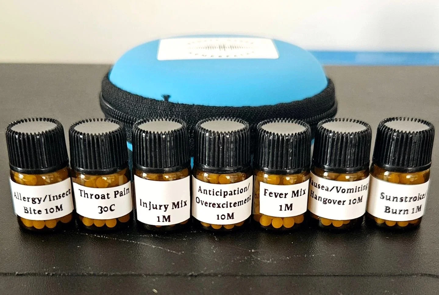 ...and finally, some time and effort was made to prepare all my goodies. 
I have never thought that it is possible to offer so many unique necessities with the skill and power of homeopathy. I personally feel so much more complete with these in my li