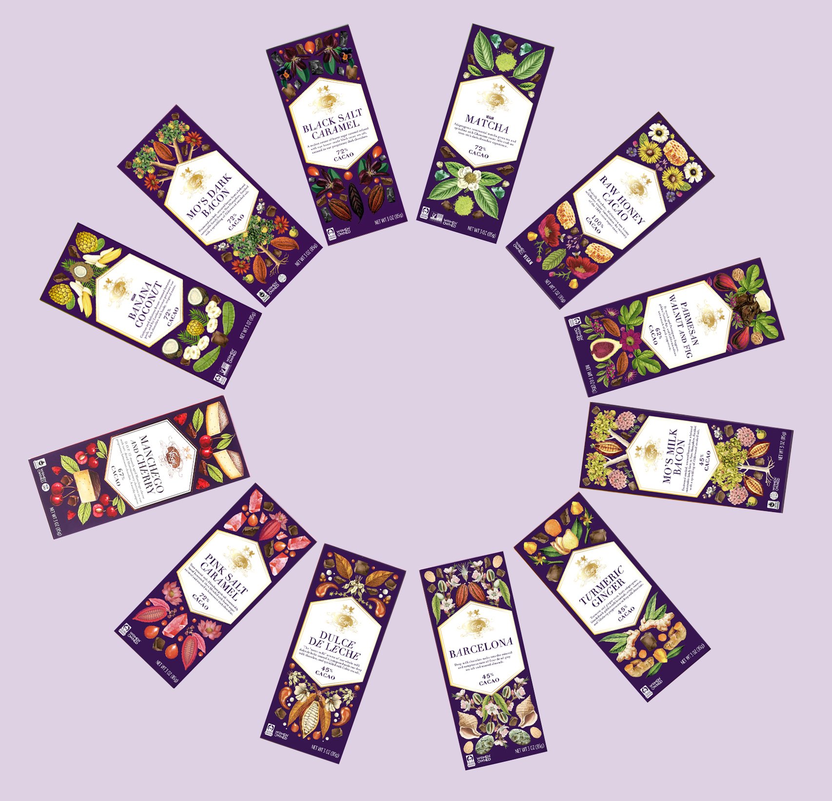 Vosges Chocolate Bar Packaging Redesign