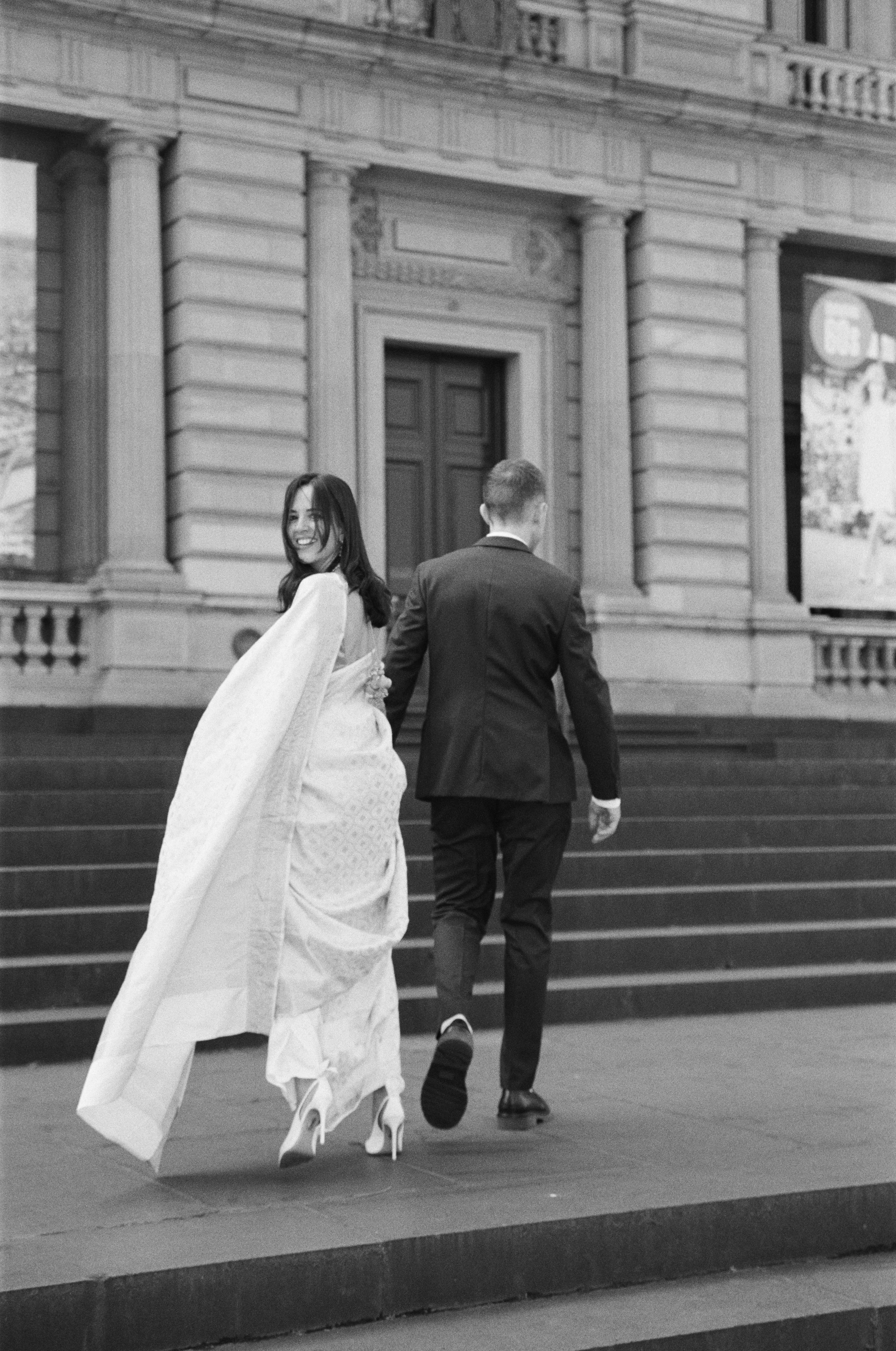  Melbourne & Mornington Peninsula wedding film photography 35mm colour black and white 120mm medium format fun candid cute portrait romantic 