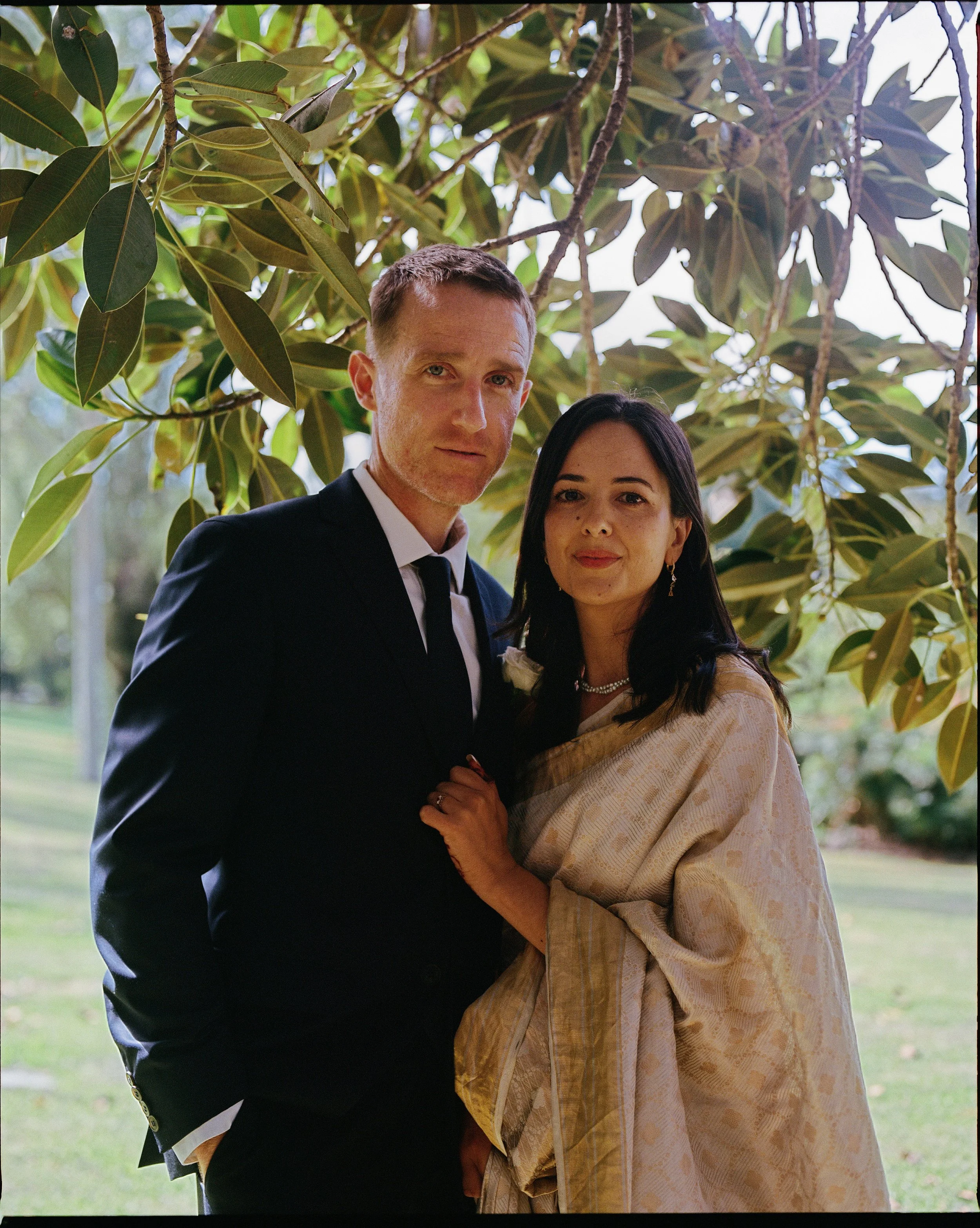  Melbourne & Mornington Peninsula wedding film photography 35mm colour black and white 120mm medium format fun candid cute portrait romantic 