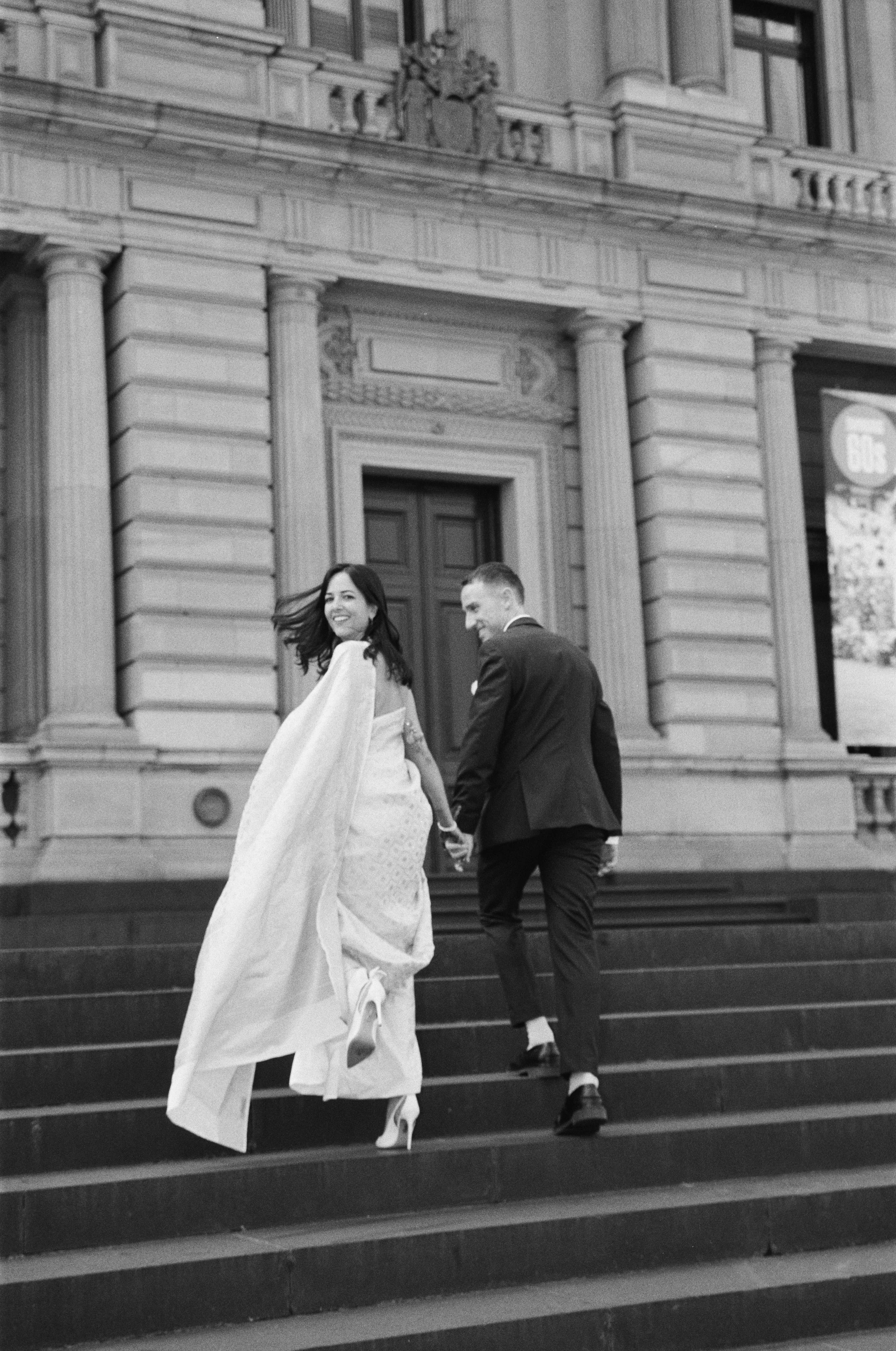  Melbourne & Mornington Peninsula wedding film photography 35mm colour black and white 120mm medium format fun candid cute portrait romantic 