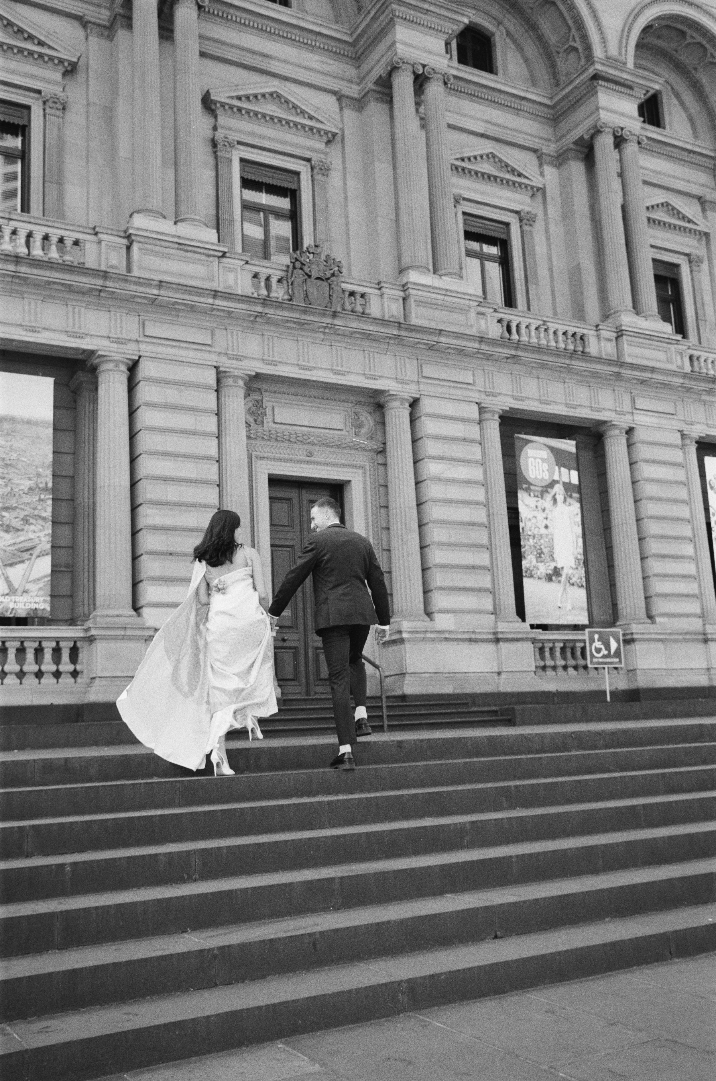  Melbourne & Mornington Peninsula wedding film photography 35mm colour black and white 120mm medium format fun candid cute portrait romantic 
