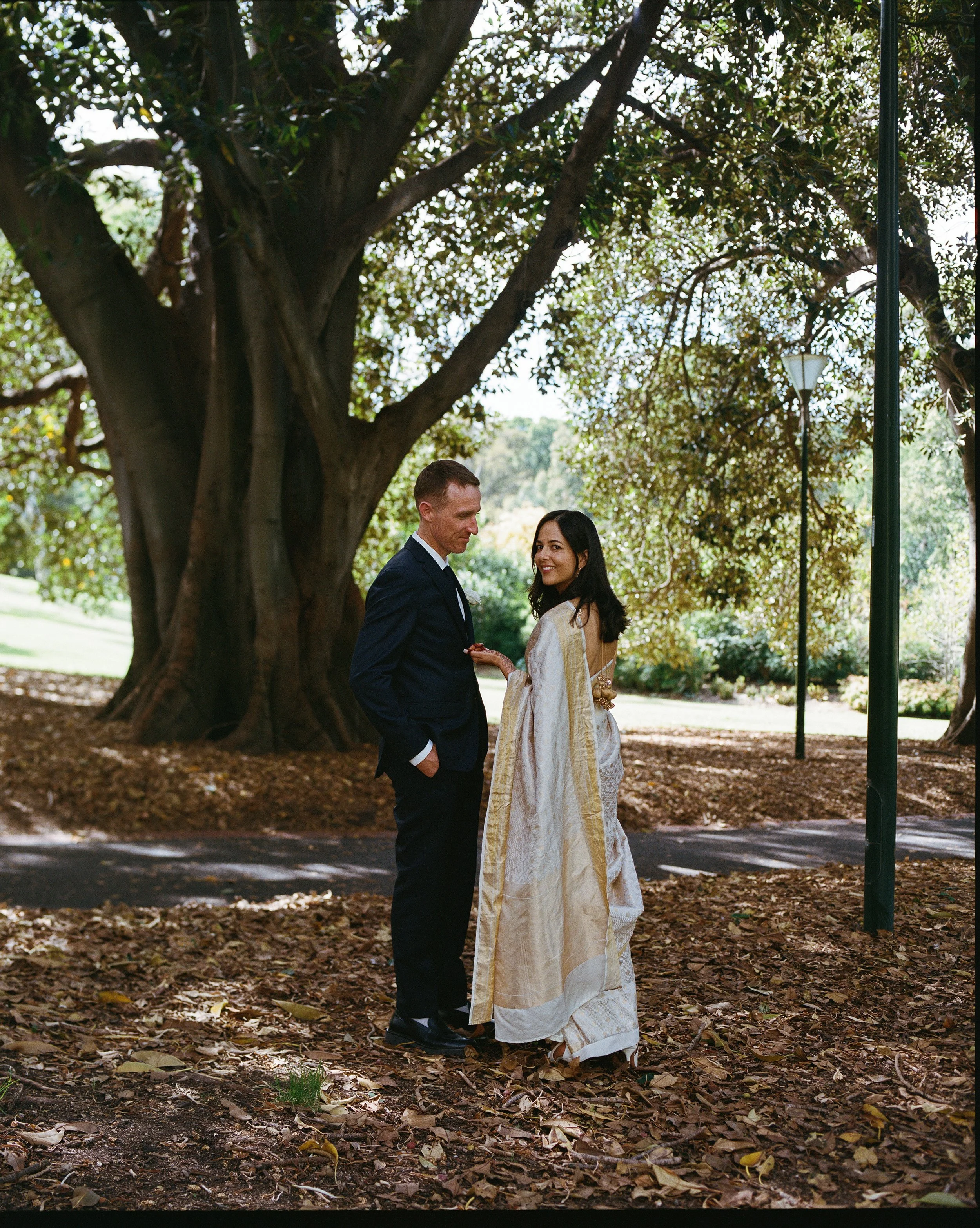 Melbourne & Mornington Peninsula wedding film photography 35mm colour black and white 120mm medium format fun candid cute portrait romantic 