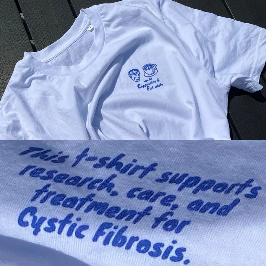 Da Cecilie lavede min hjemmeside gik hun med lille Fufu i maven.

Fufu blev f&oslash;dt med cystisk fibrose. Jeg vidste og ved virkelig lidt om det, men man kan l&aelig;se om det i linket i kommentarfeltet.

Der kan man ogs&aring; st&oslash;tte forsk