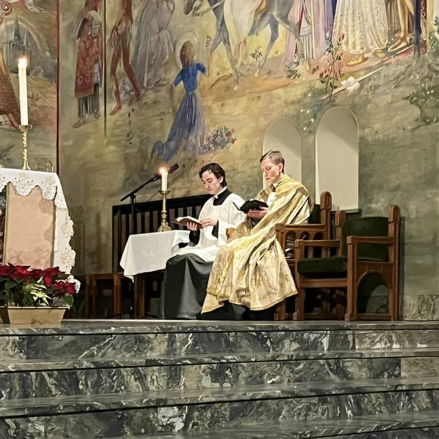 Vesper och sakramental välsignelse