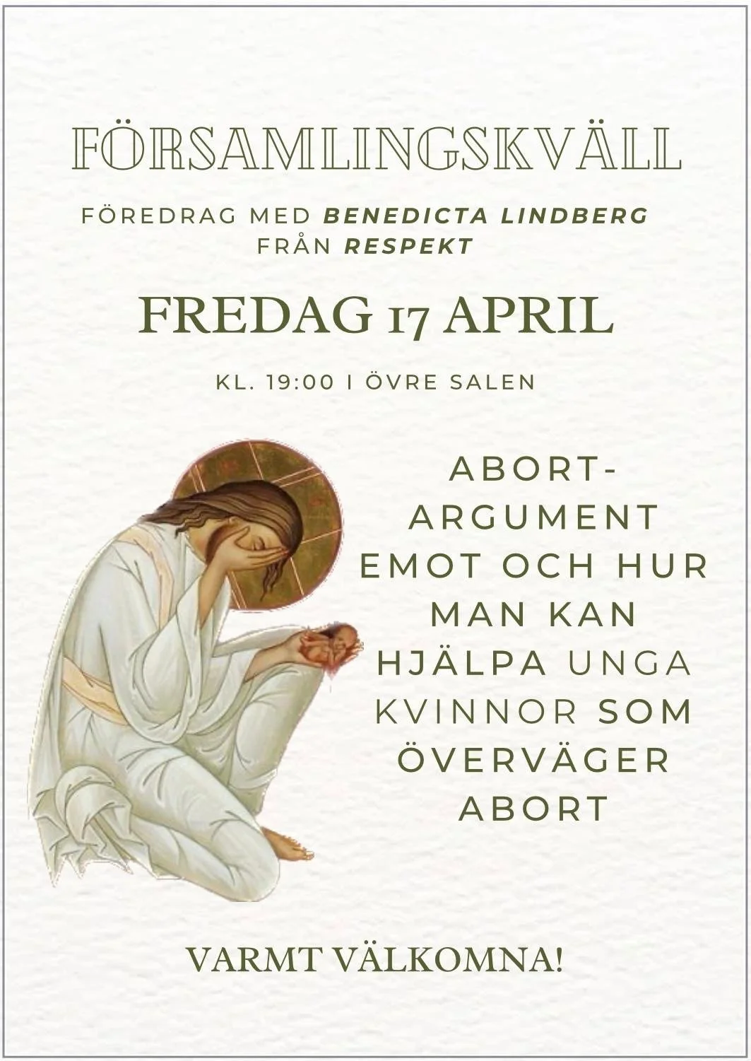Församlingskväll: Abort