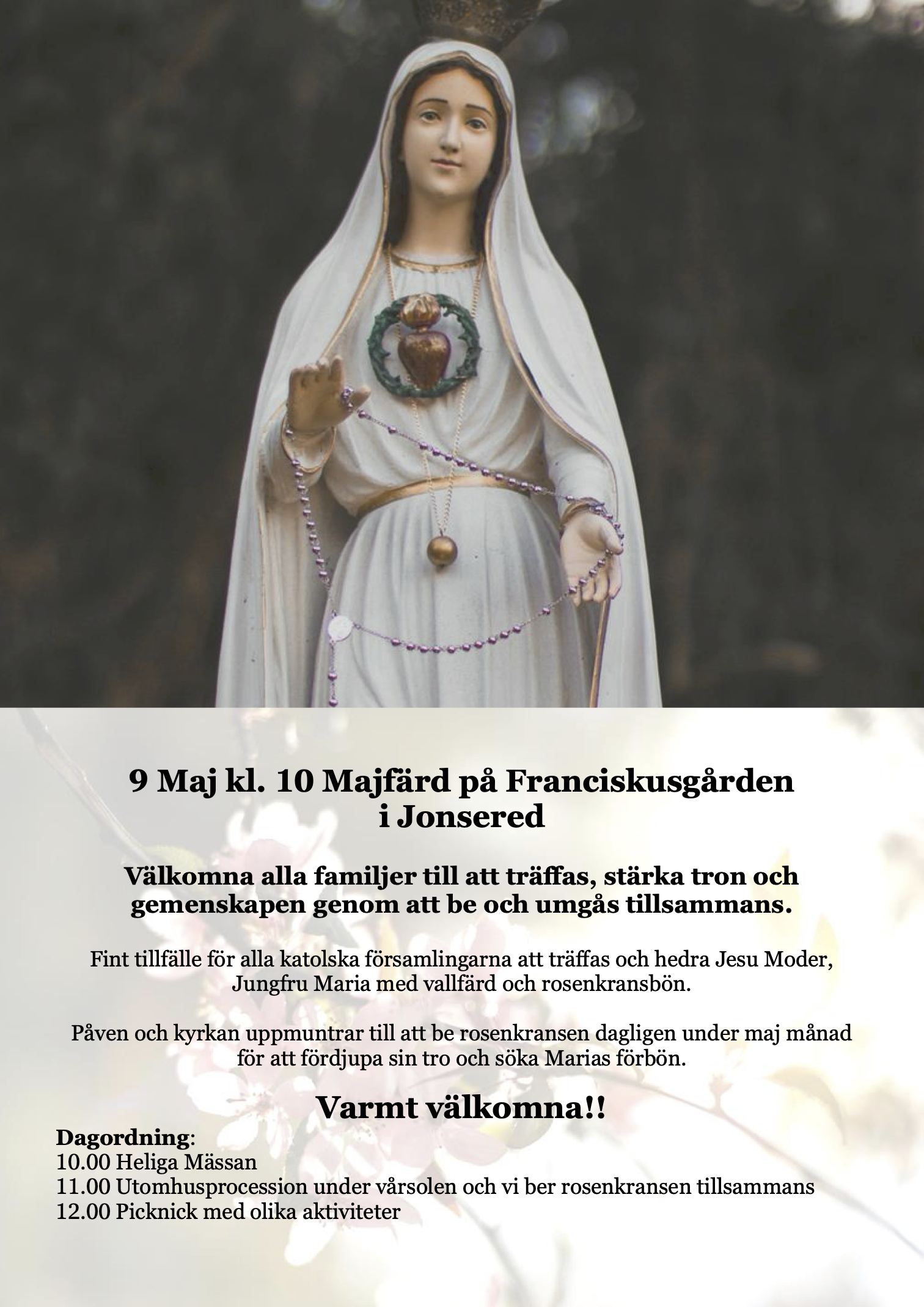 Majfärd på Franciskusgården