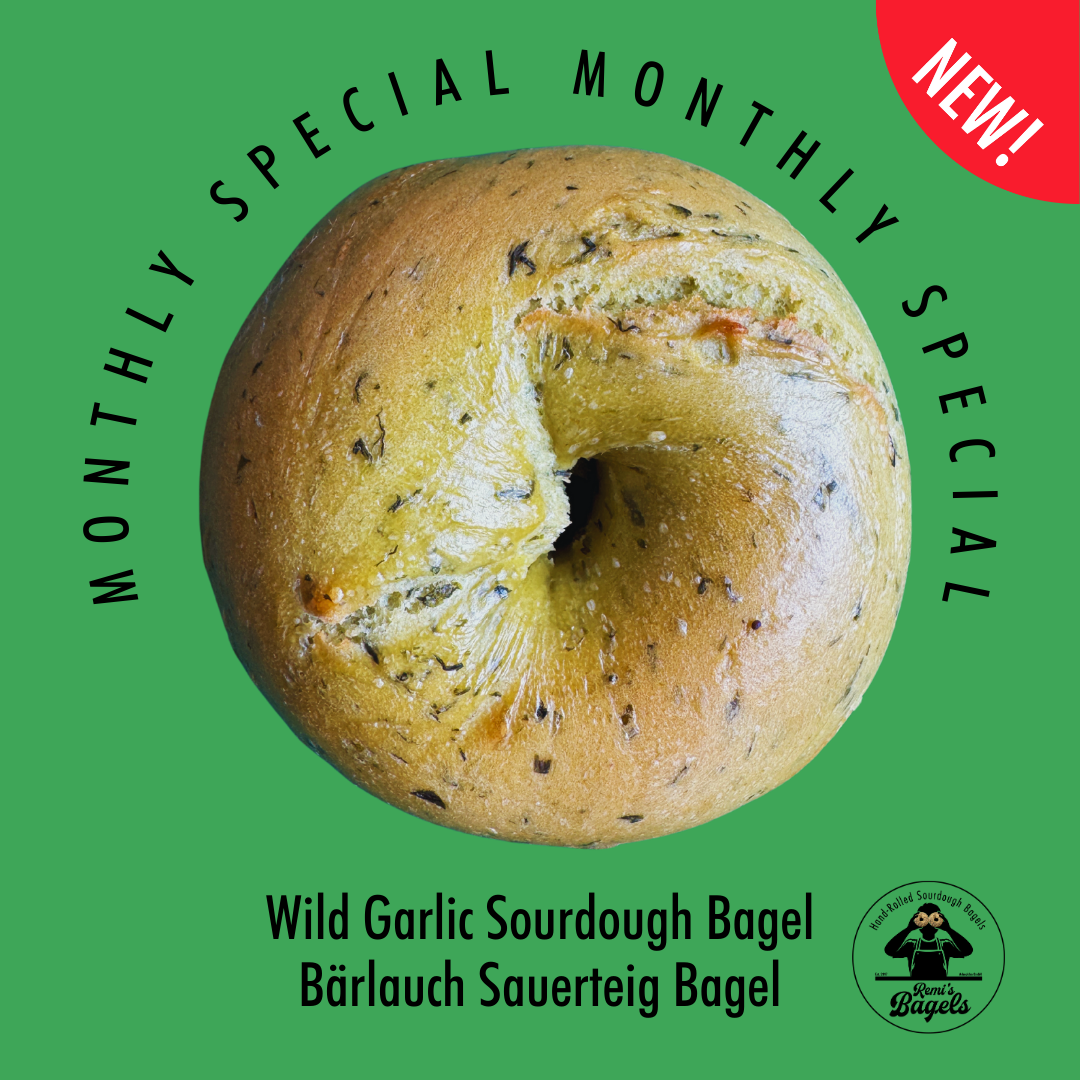 Bärlauch Sauerteig Bagel - Monthly Special
