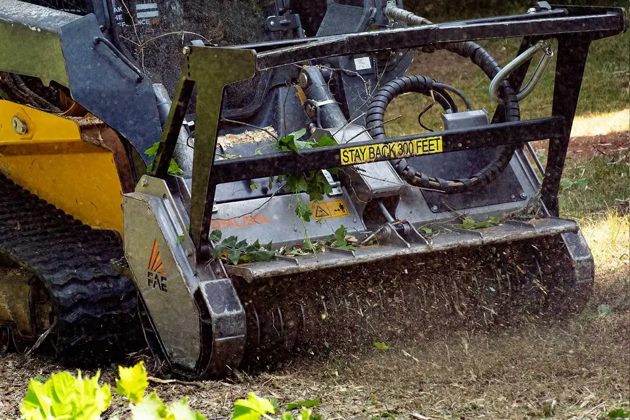 Taming the Wilderness: The FAE DML/SSL Skid Steer Mulcher