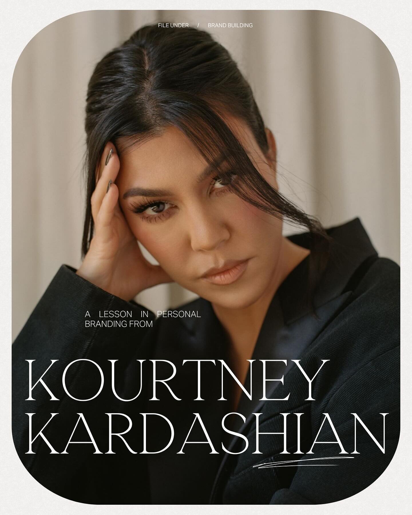 LET&rsquo;S SIMPLIFY WHAT A PERSONAL BRAND IS WITH THE HELP OF SOMEONE WE ALLLL KNOW &darr;

unless you live under a rock, you probs know a thing or two about Kourtney, her life and her personality, these are all part of what makes up what we know as