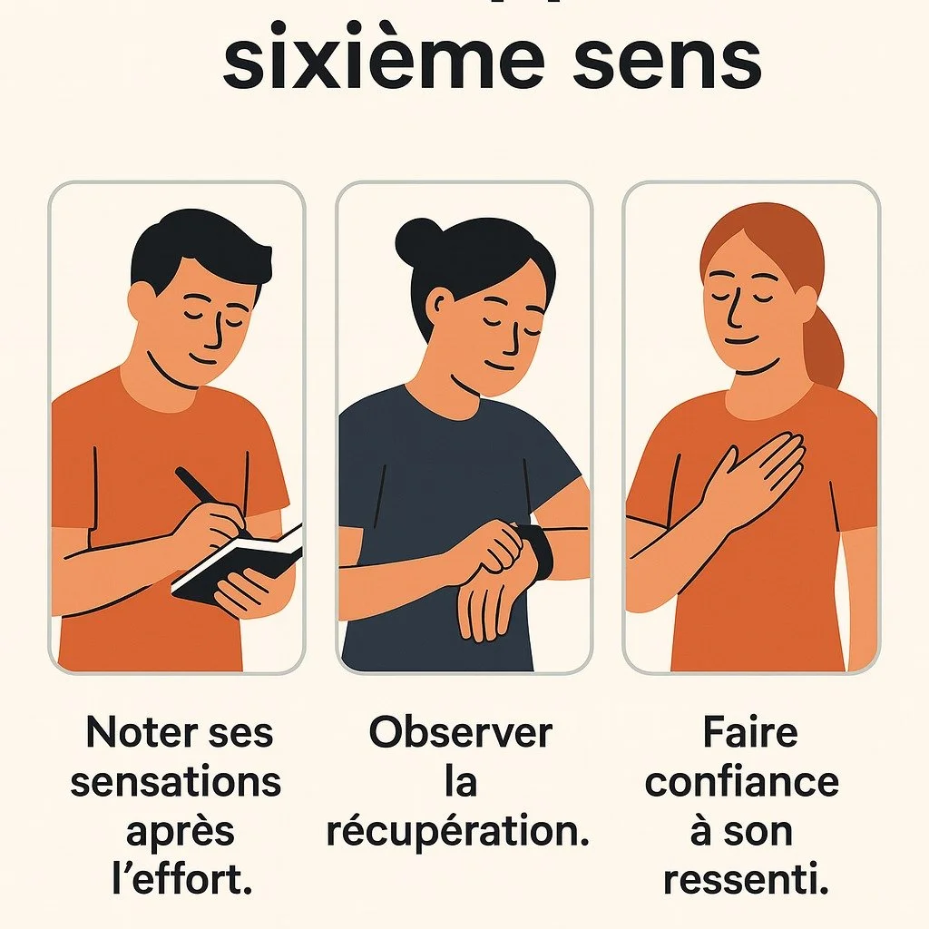 D&eacute;velopper son 6e sens.
Inconfort, douleur, vraie alerte: trouver le bon seuil ? Dans le sport comme dans la vie professionnelle, la fronti&egrave;re entre l&rsquo;effort qui construit et celui qui &eacute;puise est parfois mince. 
Savoir &eac