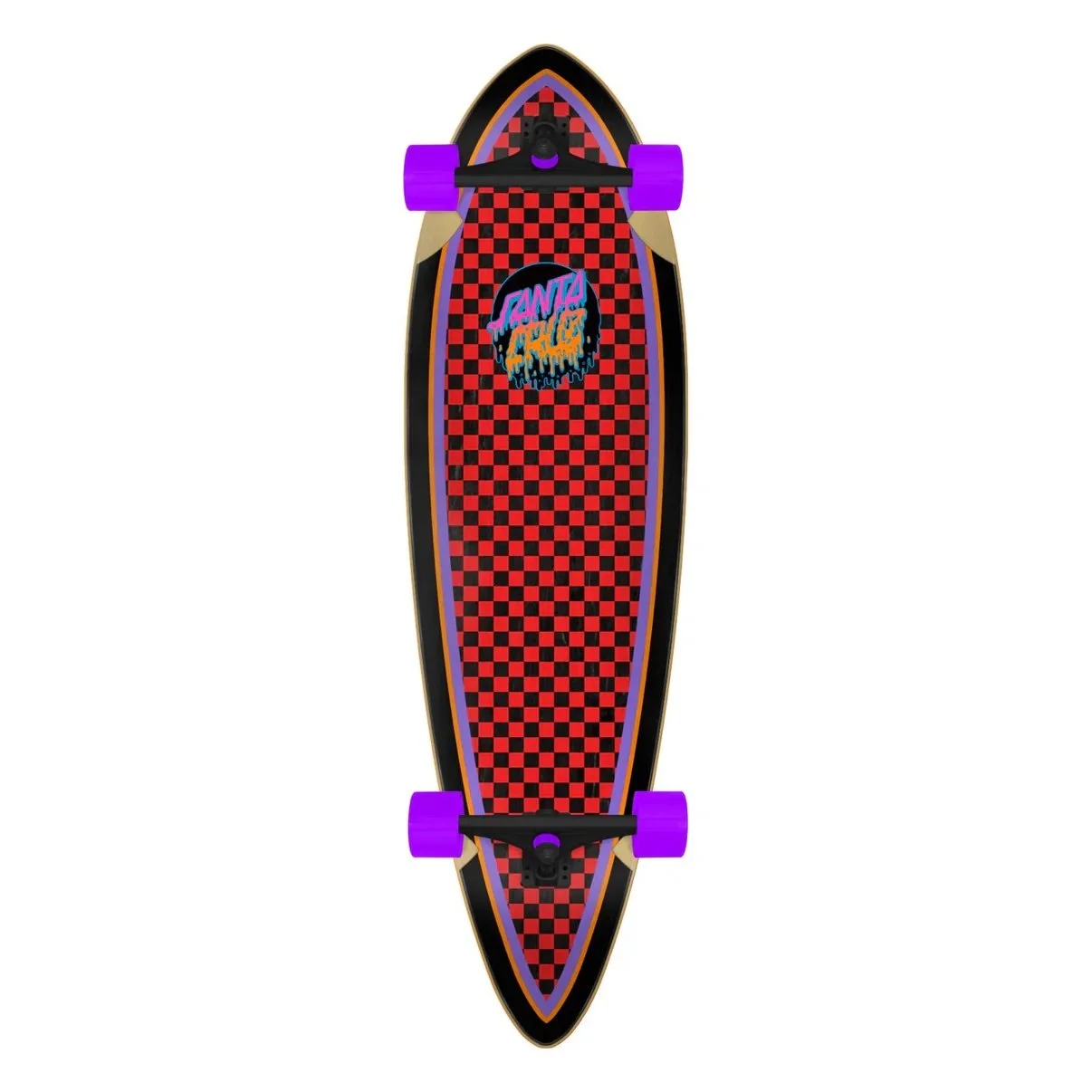 Santa Cruz Longboard Complete Rad Dot Pintail