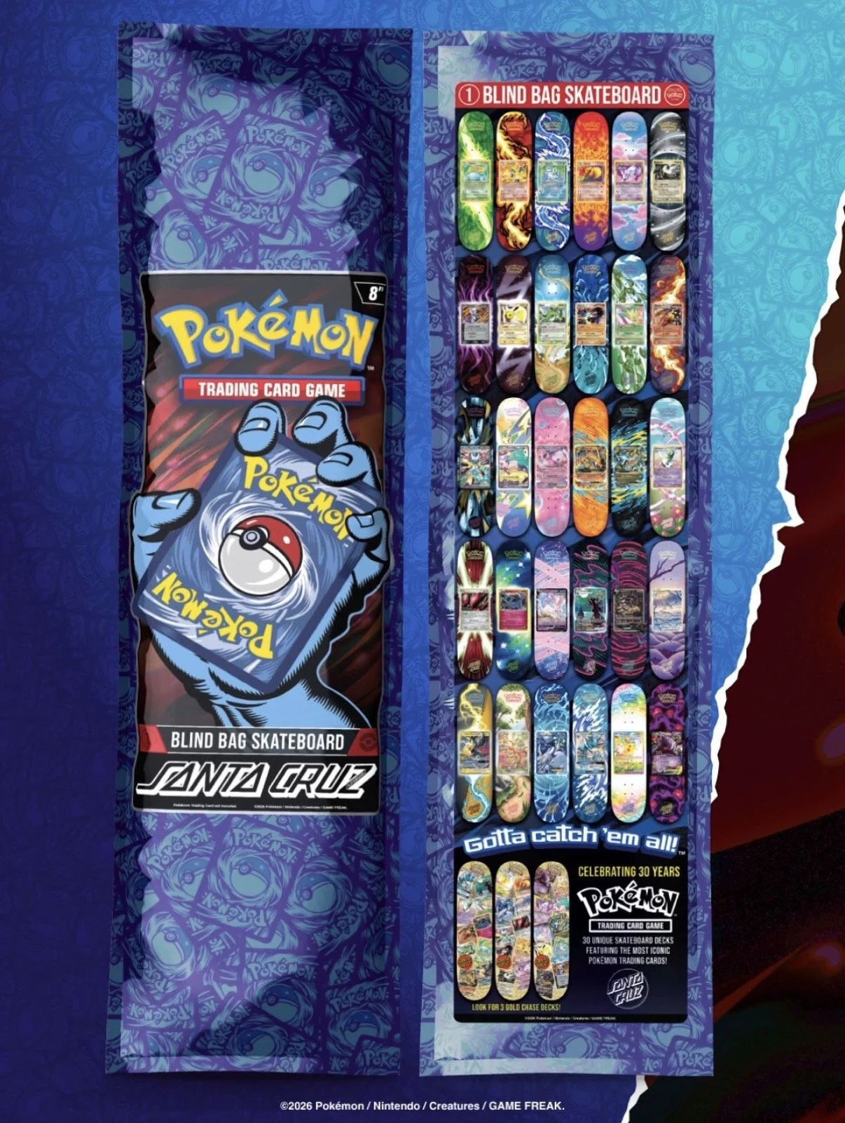 Santa Cruz and Pokémon TCG Collection