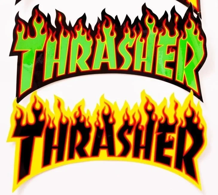 Thrasher Flame Sticker