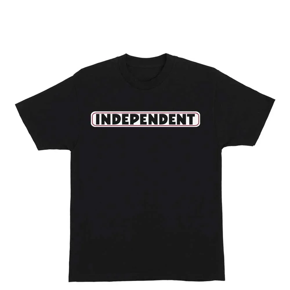Independent Bar Logo T-Shirt in Black